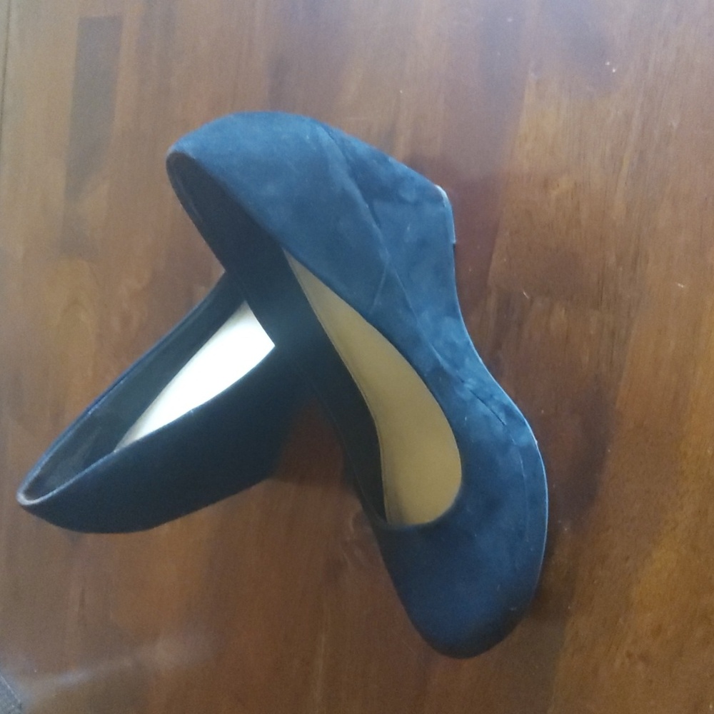 APT. 9 Defined Comfort BLACK Wedges, Women's Size 7.5 Medium